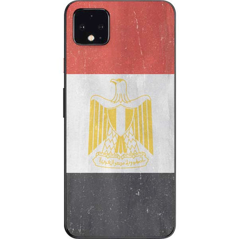 Egypt Flag Distressed Google Pixel 4 XL Skin